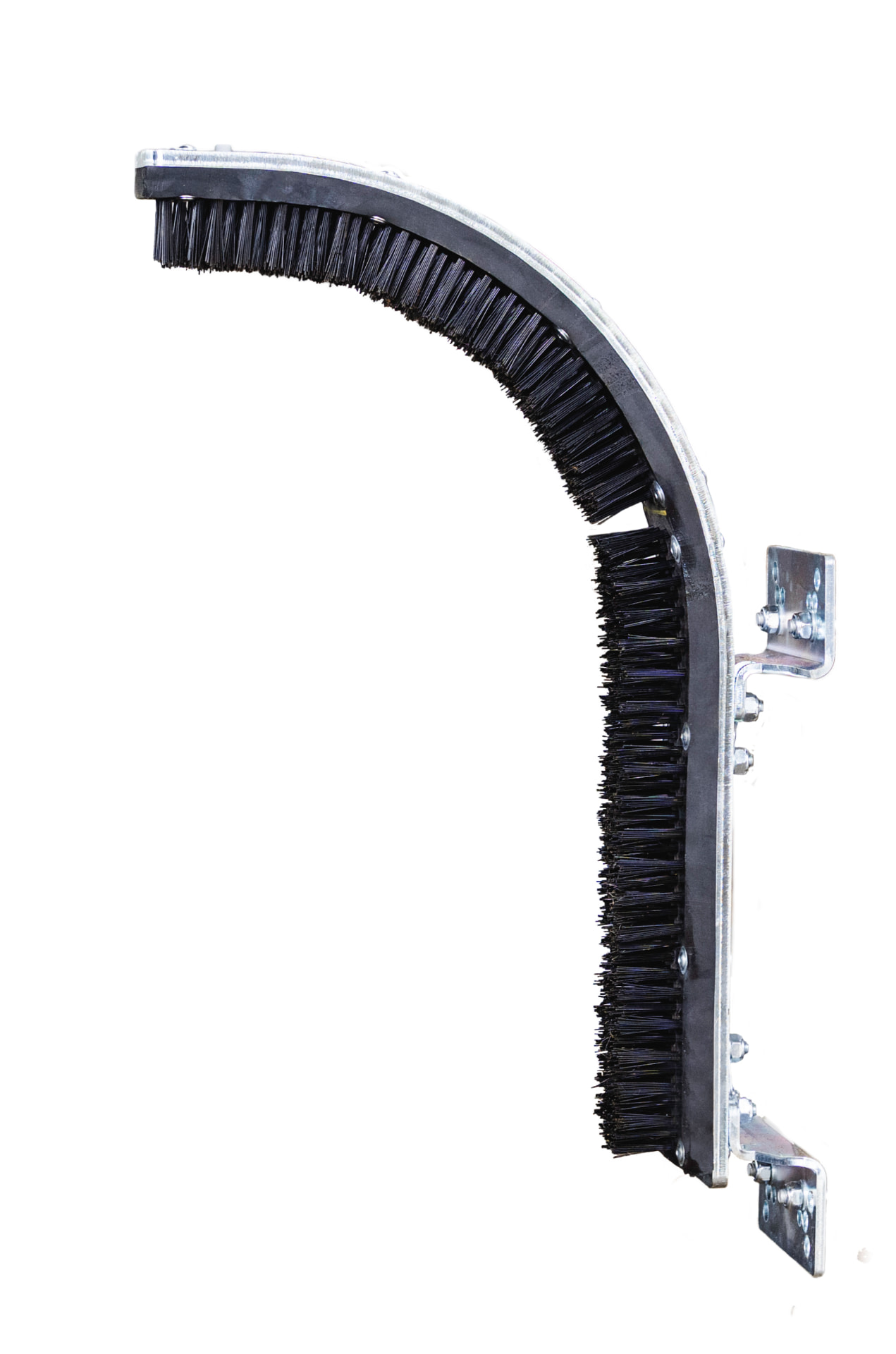 Easy Cow Pro brush with rubber brush on a flexible metal plate